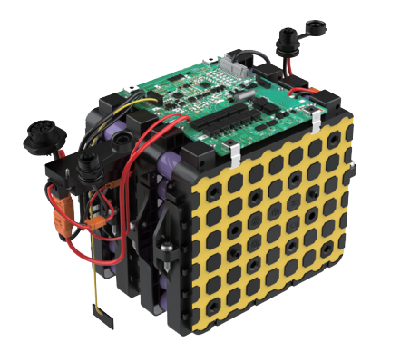 Electric Boat Battery-Battery Pack Based on Cylindrical Cells