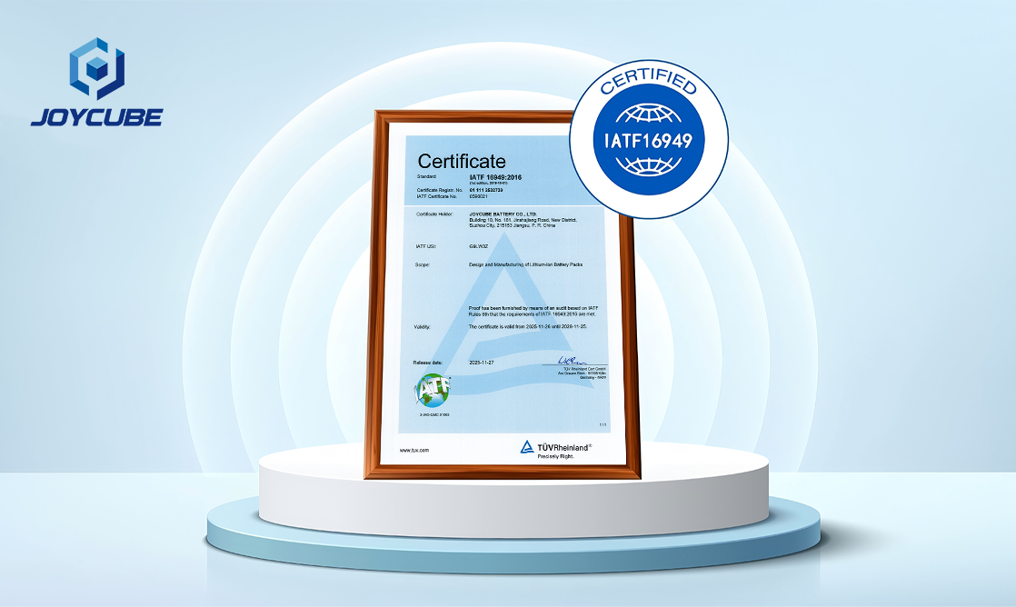 Joycube Achieves IATF 16949:2016 Certification, Reaching Automotive-Quality Milestone